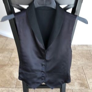 Black ladies women’s reversible Vest small